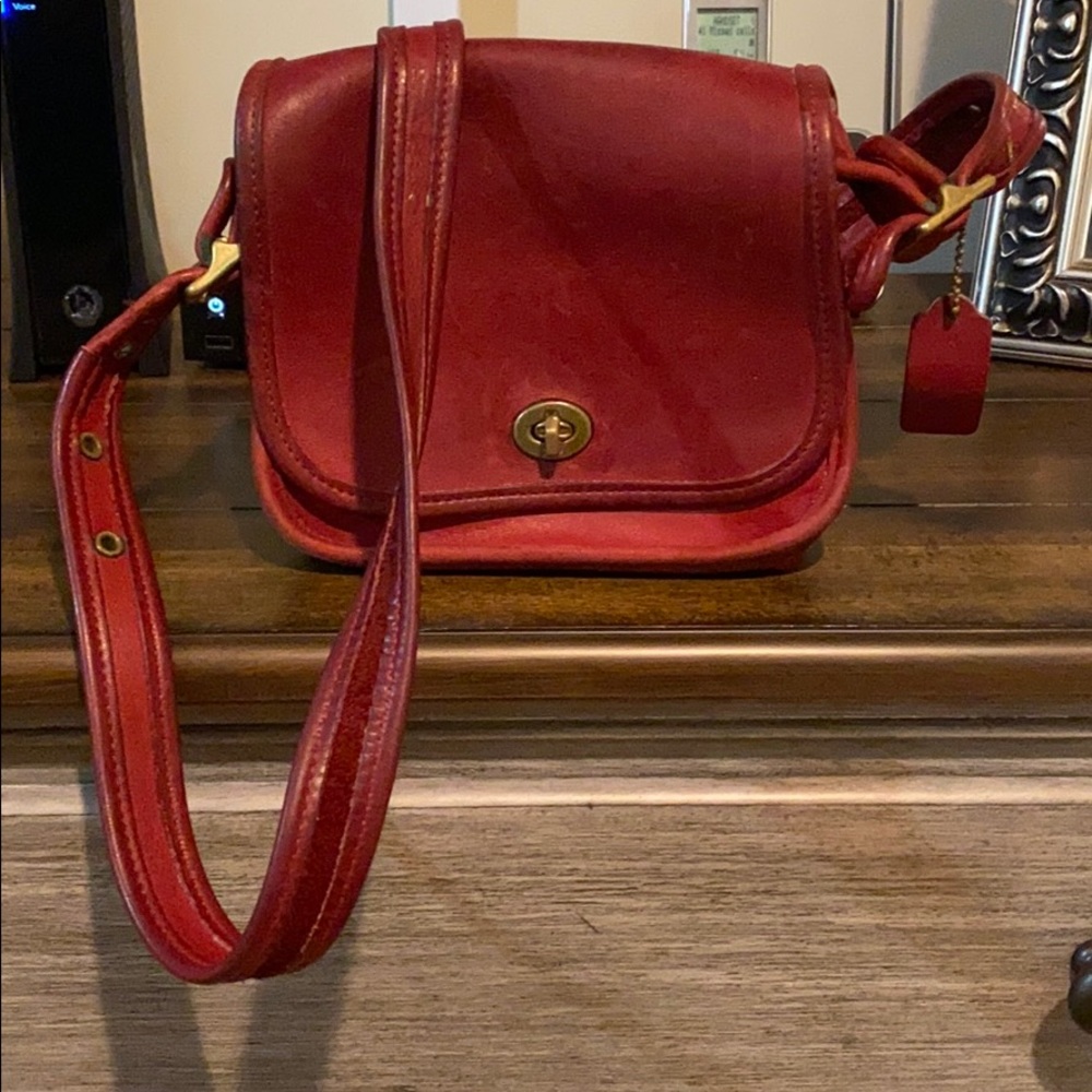 Small leather crossbody or shoulder bag